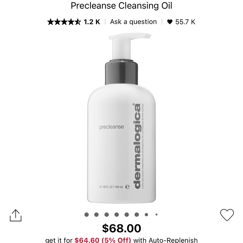 dermalogica precleanse cleansing oil